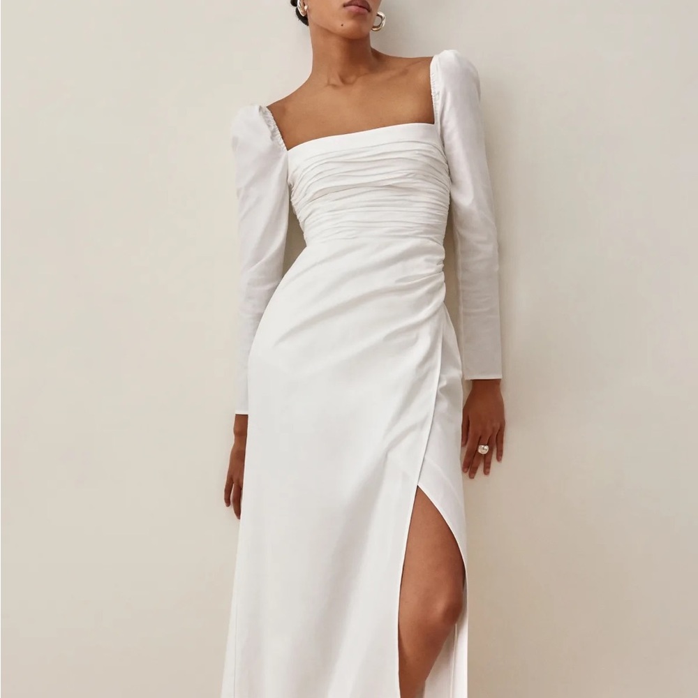 Reformation Isaac Dress - White